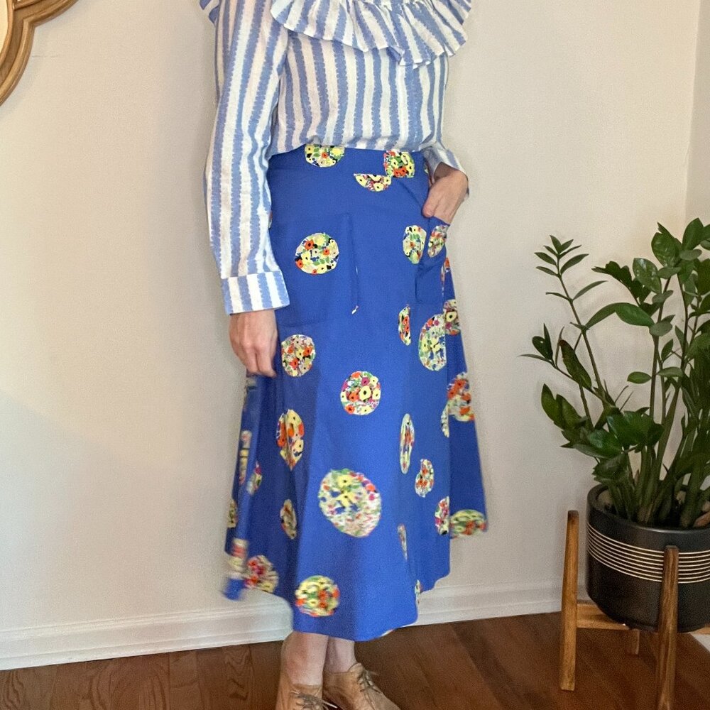 45 of 52 Conversations by Anthropologie skirt - Size 14